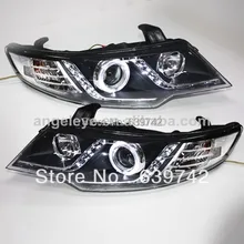 Для Kia Forte Cerato LED Ангельские глазки головного света 2009-2012 год ldv1