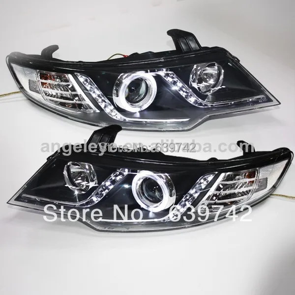 

For KIA Forte Cerato LED Angel Eyes Head Light 2009 - 2012 year LDV1