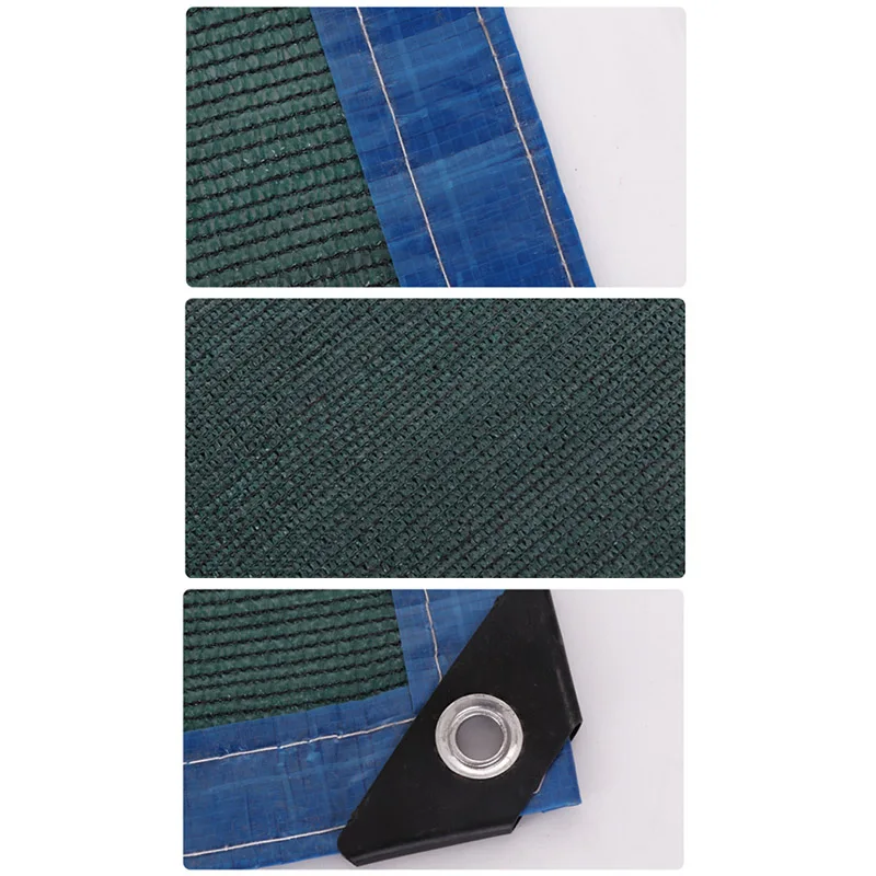 Parasol para el hogar, malla de aislamiento cifrado, protección UV, protector solar, cubierta de tela, paño verde, borde con Grommets Parasol para el hogar, malla de aislamiento cifrado, protección UV, protector solar, cubierta de tela, paño verde, borde con Grommets