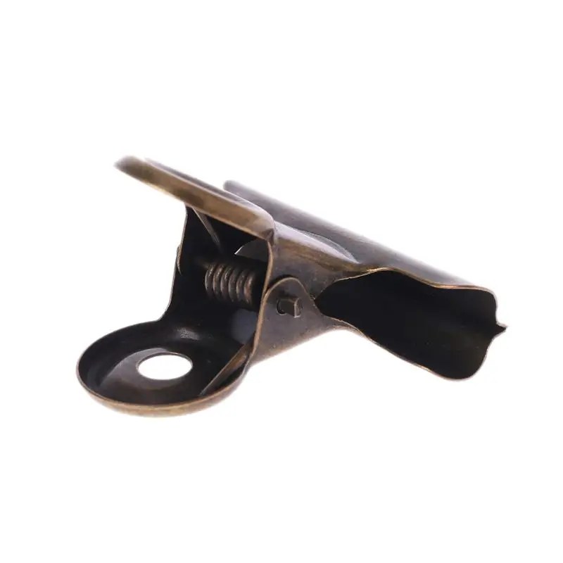 6pcs Metal Bulldog Grip Clips Food Bag Sealing Clamps File Ticket Binder Picture Money Organizer Kitchen Office School Supplies bread bag clips kitchen bag clips sealing clips storage bag clips bag clips alligator clips mini photo clips
