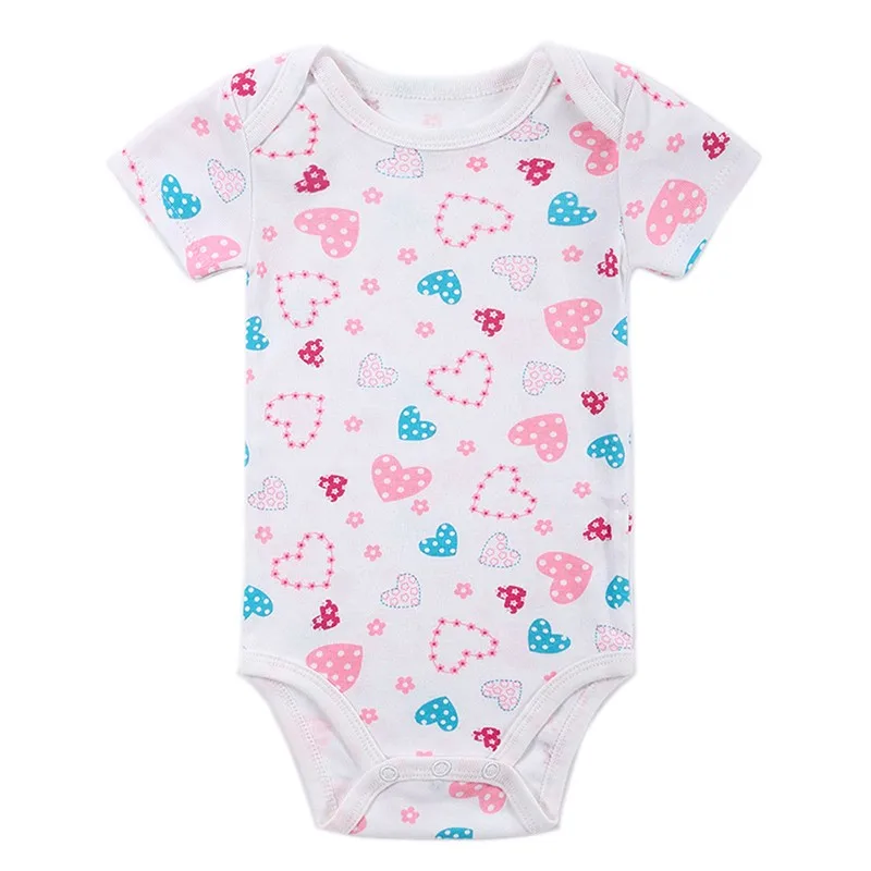 DH16113 5 Pieces Baby Bodysuits Mommy Loves Me Print Body Baby Boy Girl Clothing Sets Newborn Baby Clothes Products Jumpsuit(4)
