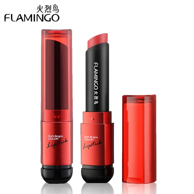 

FLAMINGO Brand Makeup Waterproof Lipstick Smooth Lip Tint Lips Stick Long Lasting Beauty Cosmetics 41004s