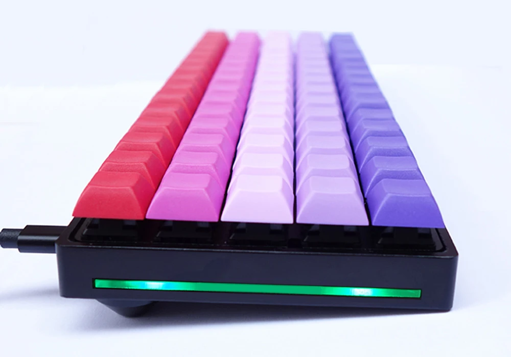 RGB75 artholinear клавиатура Горячая замена тип-c соединение QMK программируемый Gateron Cherry MX переключатели механическая клавиатура