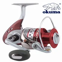 OKUMA LOE-4000 Full Metal Spinning Fishing Reel Gear Ratio 4.5:1 Ball Bearing 6+1 Foldable Rocker Sea Fishing Tackle Line Spool