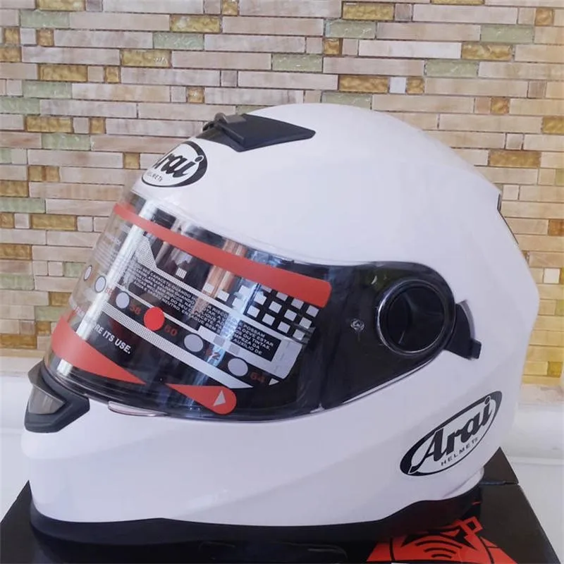 Arai полный шлем двойной объектив мотоциклетный шлем цена супер высокого класса защитные шлемы, унисекс Capacete