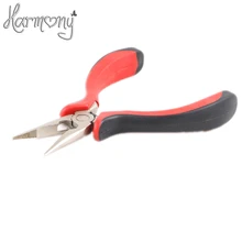 1 шт. прямой наконечник с зубов без отверстие Нержавеющая сталь prebond волос для удаления волос Щипцы для наращивания волос/Химическое наращивание волос Щипцы для наращивания волос/Fusion prebonds