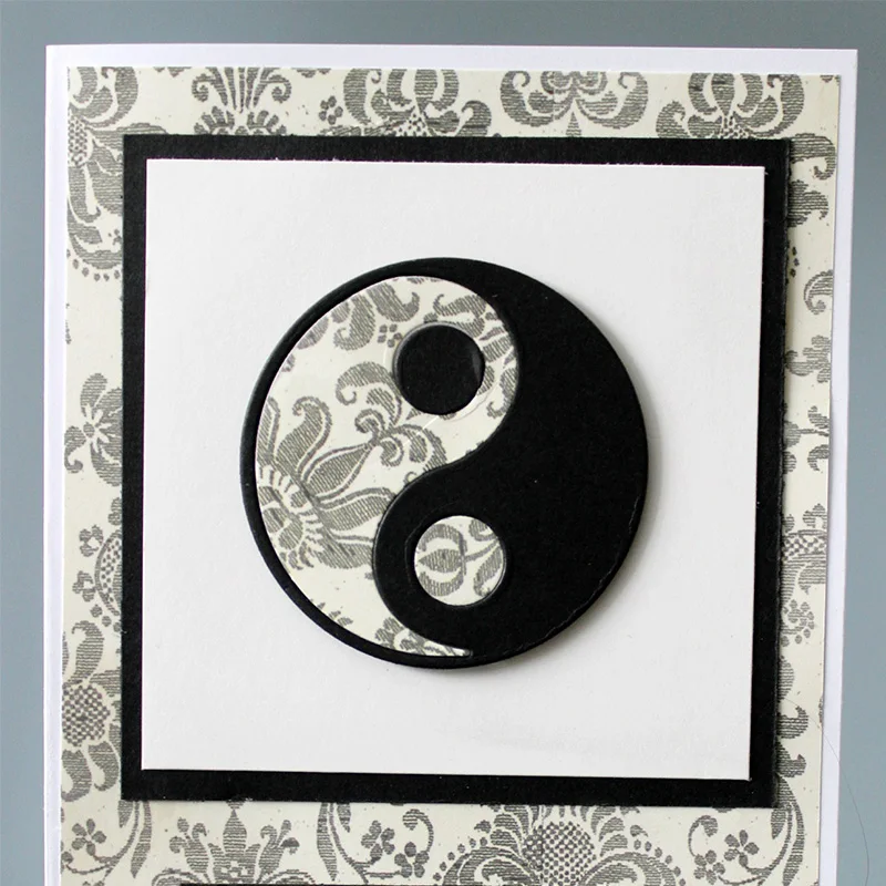 

Bagua Eight Diagram Metal Die Cuts Cutting Dies For DIY Scrapbooking Embossing Paper Cards Making Decorative Crafts New 2018 Die