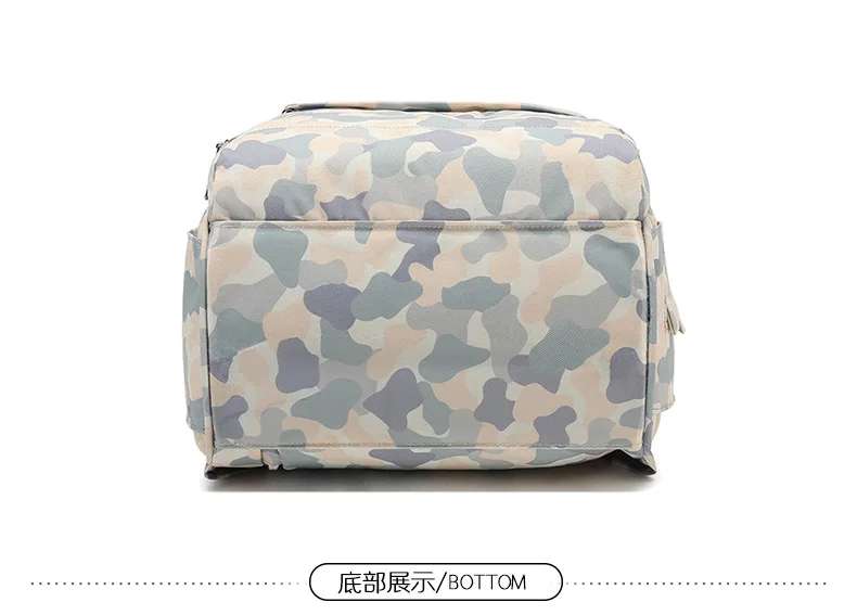 2019 Детская сумка для подгузников большой емкости водостойкая камуфляжная сумка для подгузников наборы Мумия Материнство путешествия