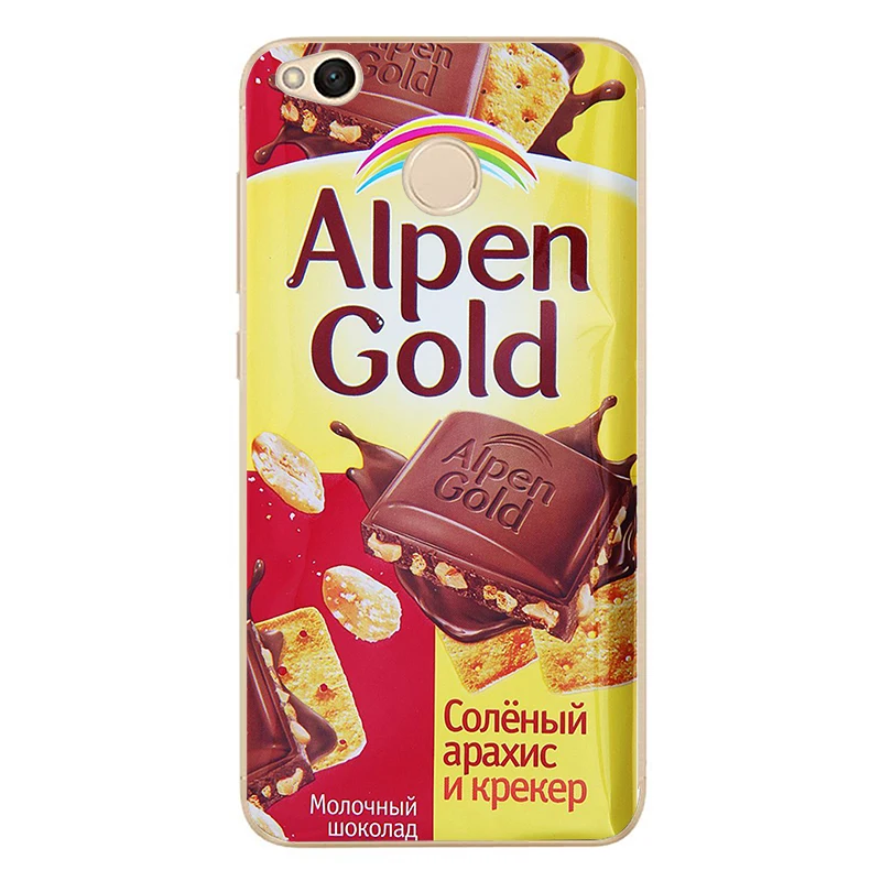 Чехол для мобильного телефона Alenka Bar Wonka с изображением шоколада чехол из ТПУ redmi4A