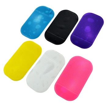 

SPEEDWOW Portable Car Mat Magic Sticky Pad Silicone Antiskid Mat Non Slip Mat for Mobile Phone/PDA/mp3/mp4 6 color