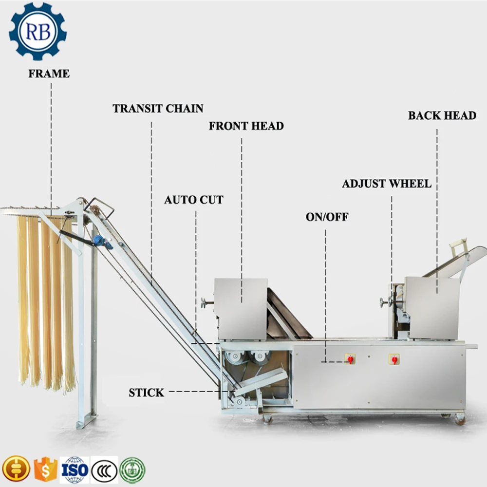 

New Condition automatic pasta making machine/price industrial electric noodle making machine