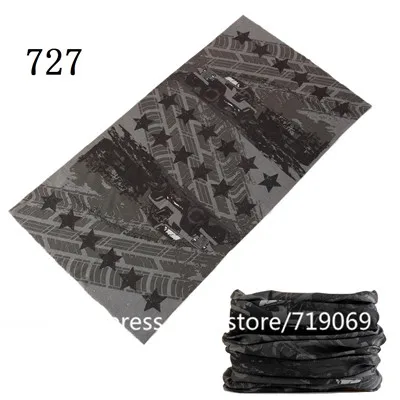 Military Army Camouflage Series pattern Bandanas Sports Ride Bicycle Motorcycle Turban Magic Headband Veil Scarf hair scarf for men