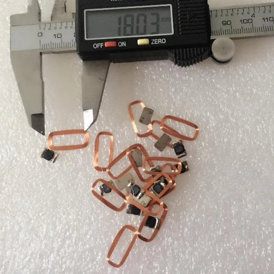 18*10 мм 13 56 МГц ISO14443A M1S50 F1108 чип Fudan IC и антенна RFID COB 10 шт./лот|RFID бирки карты| |