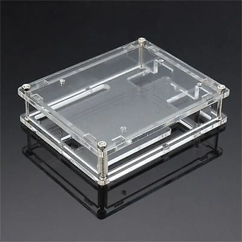 

Transparent Acrylic Shell Box For Arduino UNO R3 Module Board