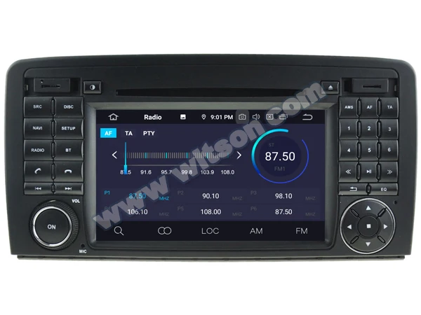 Sale 7" Android 9.0 Pie OS Car DVD Multimedia GPS Radio for Mercedes-Benz R-Class W251 2006-2017 with Car Play / Android Auto Support 1