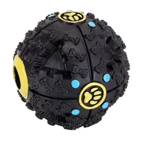 Питомец собака кошка Играть пищалка Quack звук жевание лечения держатель шарик-игрушка для питомцев игрушка