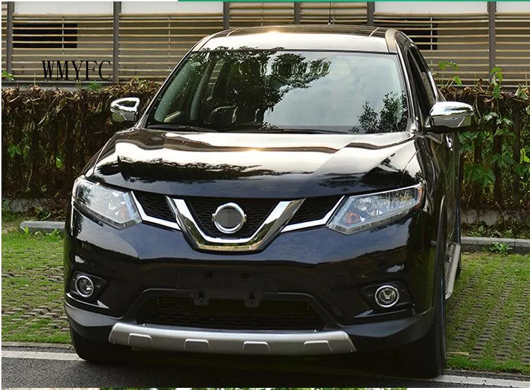 Автомобильный Стайлинг для Nissan X-TRAIL X Trail T32 передний и задний бампер Защитная Нескользящая пластинчатый порог чехлы