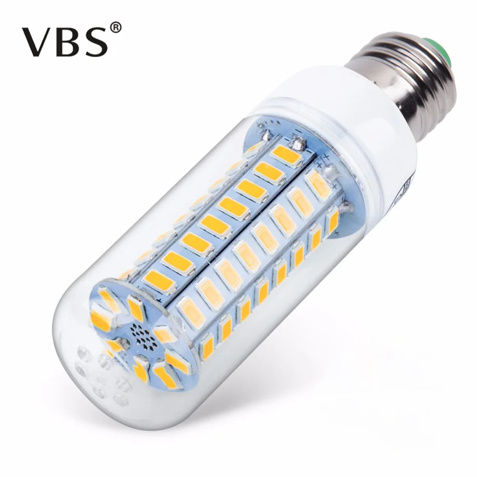 Светодиодная лампа свеча E27 220 В светодиодсветодиодный кукуруза E14 SMD 5730 24 36 48 56 69 72