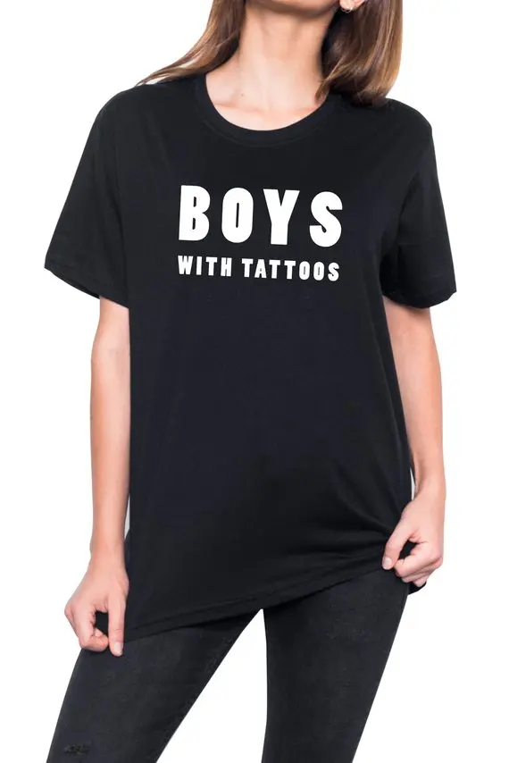 Sugarbaby Boys With Tattoos T Shirt Womens Mens Ladies Boys Girl - roblox t shirt dope