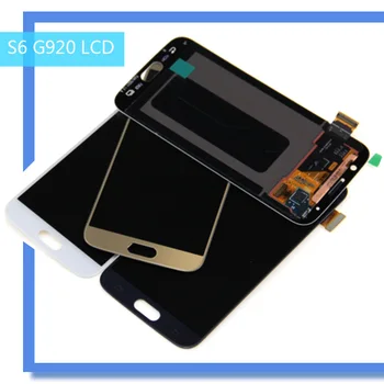 

Super AMOLED LCDs For Samsung GALAXY S6 G920 G920F LCD Display Touch Screen Digitizer Assembly best quality+Tools