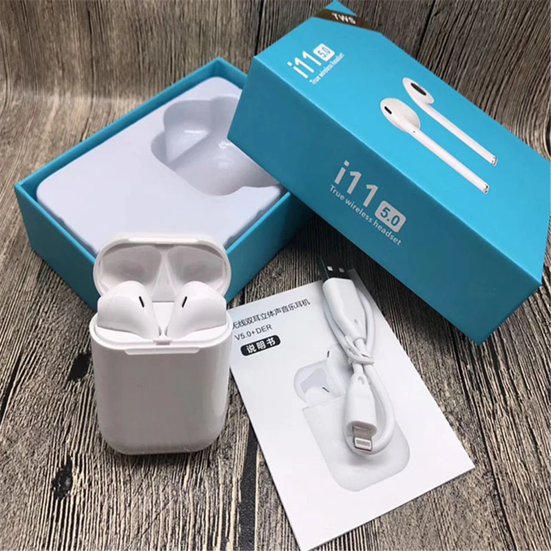 

i11 Tws Touch Control Earphones Wireless Bluetooth 5.0 Mini Earbuds mic Headsets For Iphone 8 x Samsung s6 s8 s9 Xiaomi Huawei