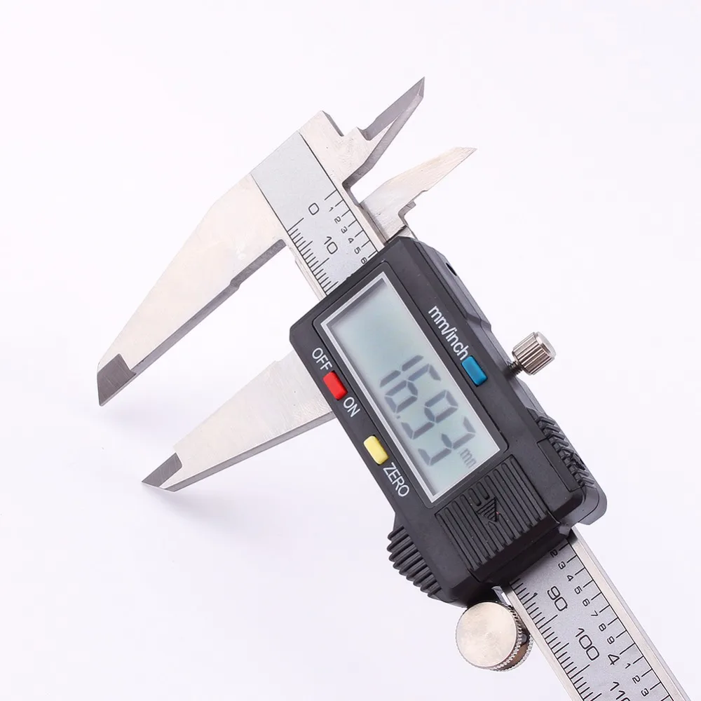 Stainless Steel Digital LCD Vernier Caliper Professional High Accuracy Micrometer Measuring Tool 0-200mm for Office for Industry for Lab Stainless Steel Digital LCD Vernier Caliper Professional High Accuracy Micrometer Measuring Tool 0-200mm for Office for Industry for Lab