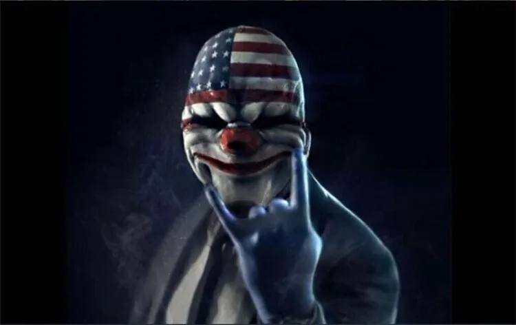 Хэллоуин коллекция Payday2 серии вечерние высокопоставленные смолы маски темы анфас клоун маски маскарад Косплэй костюм CPW52