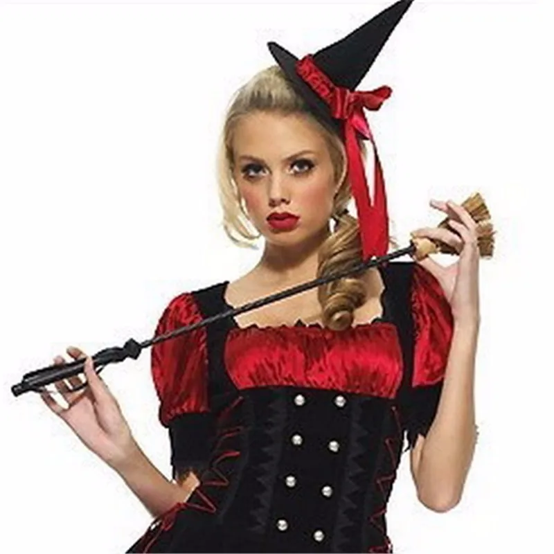 Sexy Zwarte Volwassen Heks Prinses Halloween Kostuums Voor Vrouwen