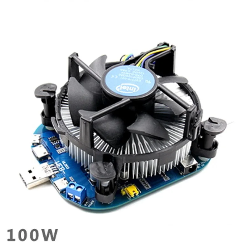 

WEB-UL003 High Power 100W Adjustable Constant Current Electronic Load Mobile Power-Supply USB Aging Discharge Tester