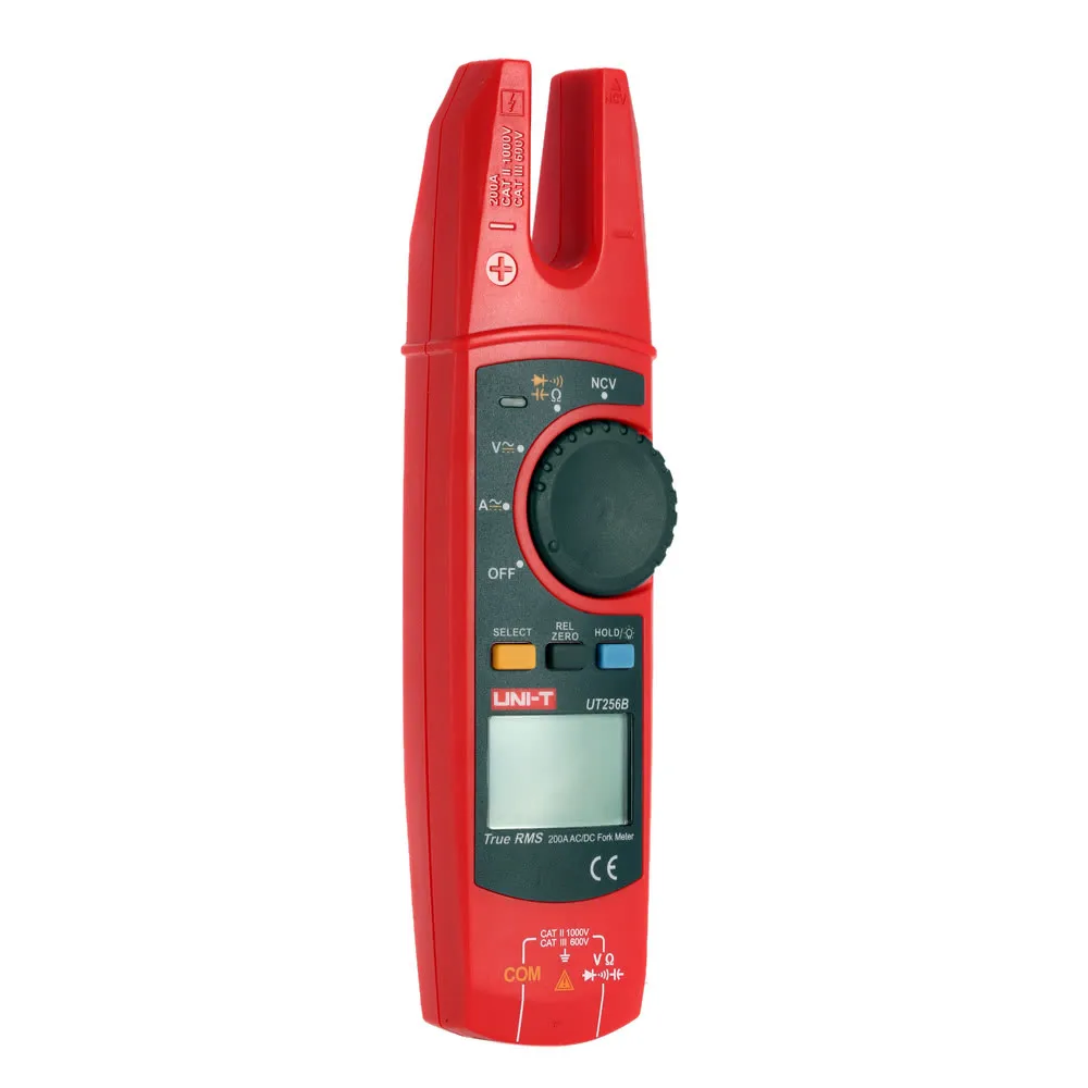 UNI T200A Цифровой мультиметр True RMS держатель UT256B AC DC токовый клещи Тестер NCV