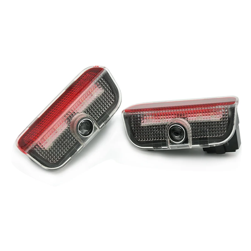 

2pcs LED Door Warning Light Projector Laser Ghost Shadow Logo Light For Skoda Superb 2009-UP