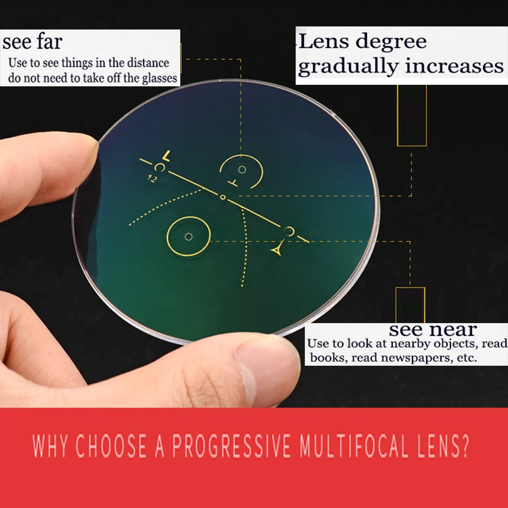 Leesbril Nomanov = прогрессивные многофокусные чтения очки без оправы Tr90 крой по краям для дальнозоркости и дальнего Топ 0 Add To+ 0,75 до+ 3