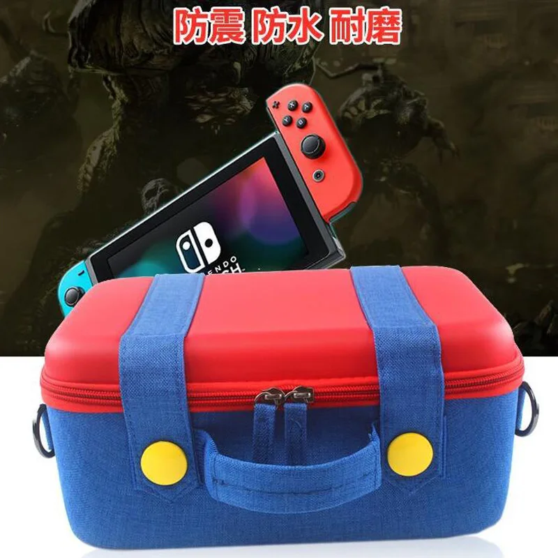 Защитный чехол для Nintendo Switch сумка переноски Жесткий Чехол на плечо хранения с