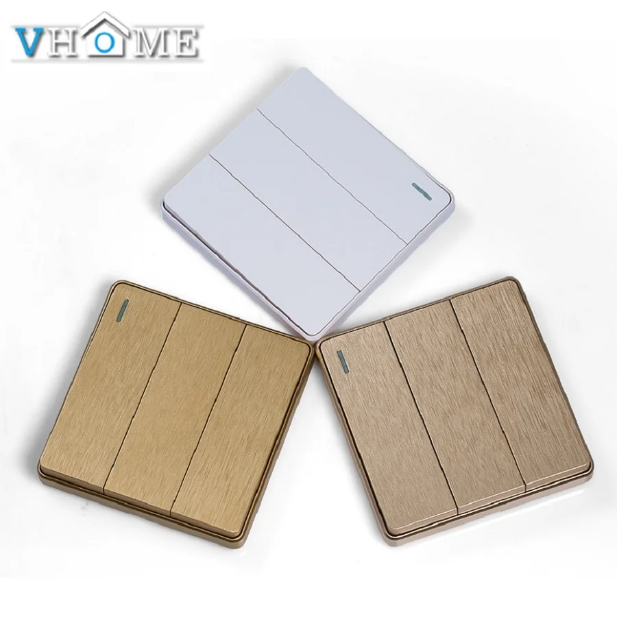  Vhome smart home button remote control Switch wireless RF 433mhz 170-240V 5A For Hall Bedroom Ceili - 32951053858
