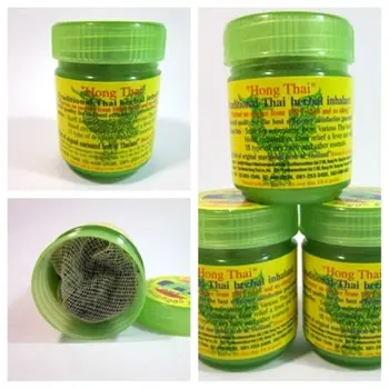 

4 Pieces / 3 /2/1pcs Thai Herbal Inhalant Inhaler, Hong Thai Traditional , Nose flow carsick refreshing Refreshing Essences