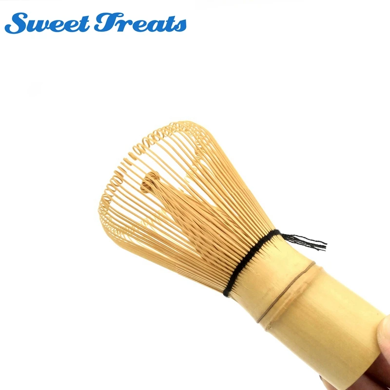

Sweettreats Bamboo Matcha Green Tea Powder Whisk Chasen Brush Tool