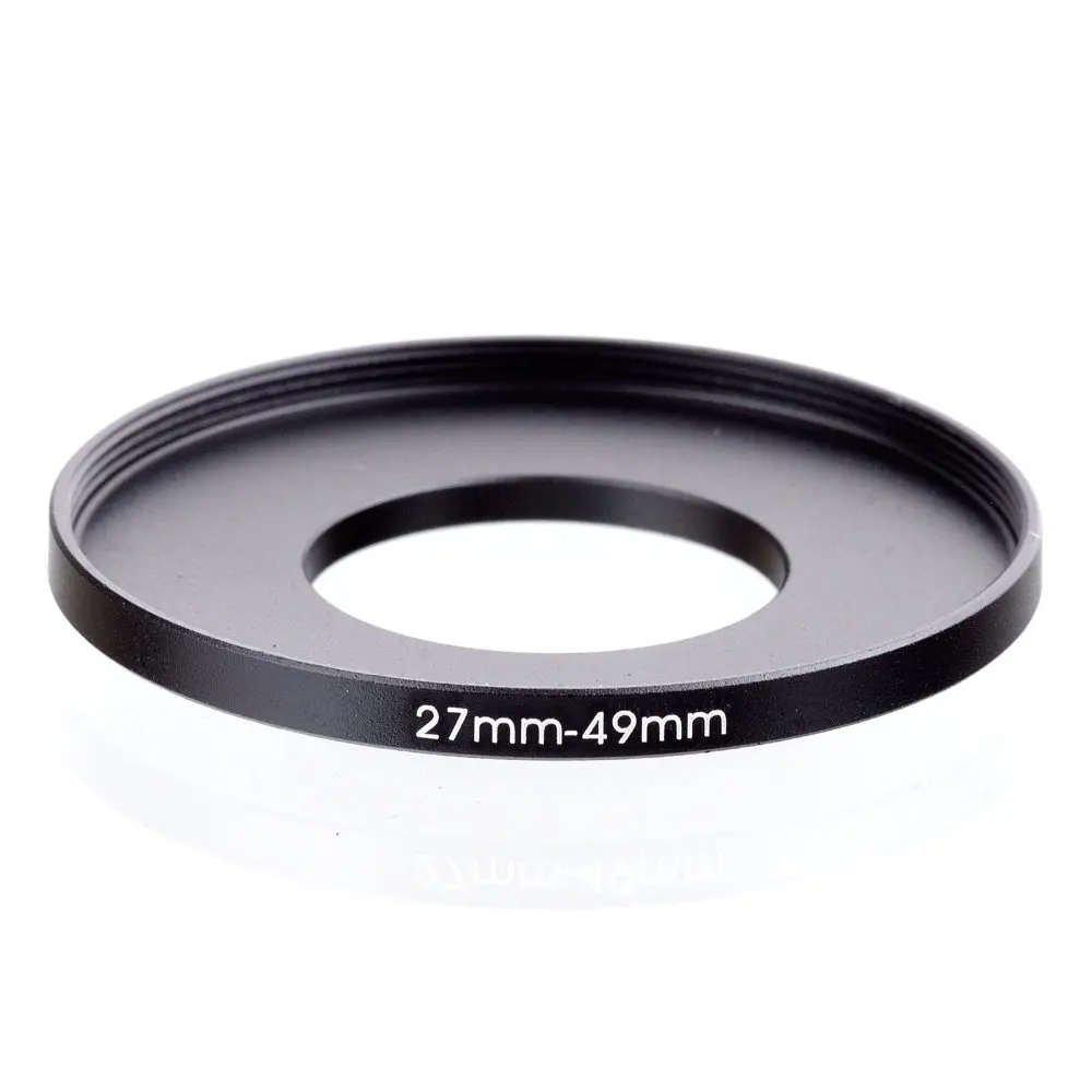 

original RISE(UK) 27mm-49mm 27-49 mm 27 to 49 Step Up Ring Filter Adapter black free shipping