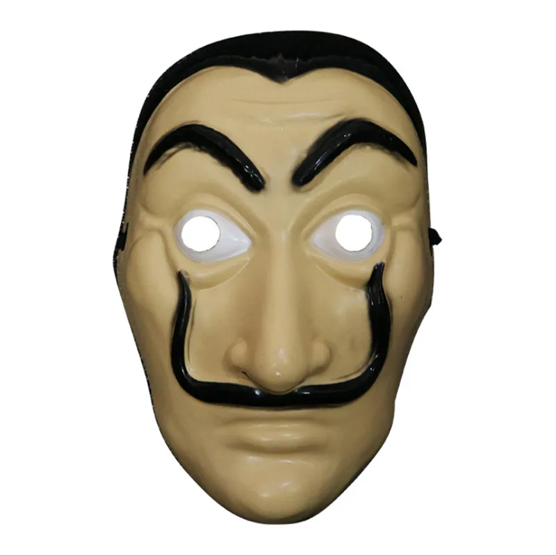 Деньги Heist The House of Papel маскарадный костюм для мужчин и женщин Salvador Dali карнавальный