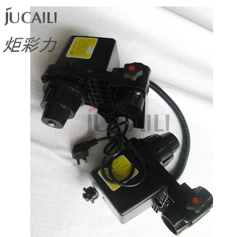 

Jucaili one set Eco solvent printer paper roller kit for Roland /Mimaki /Mutoh printer roller take up system with double motor