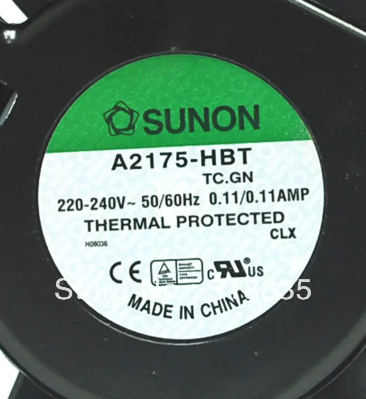 Вентилятор переменного тока для Sunon A2175 HBT 171х151х5 мм 17 см 17251 230VAC 50 60 Гц|ac fan|mm fanfan sunon |