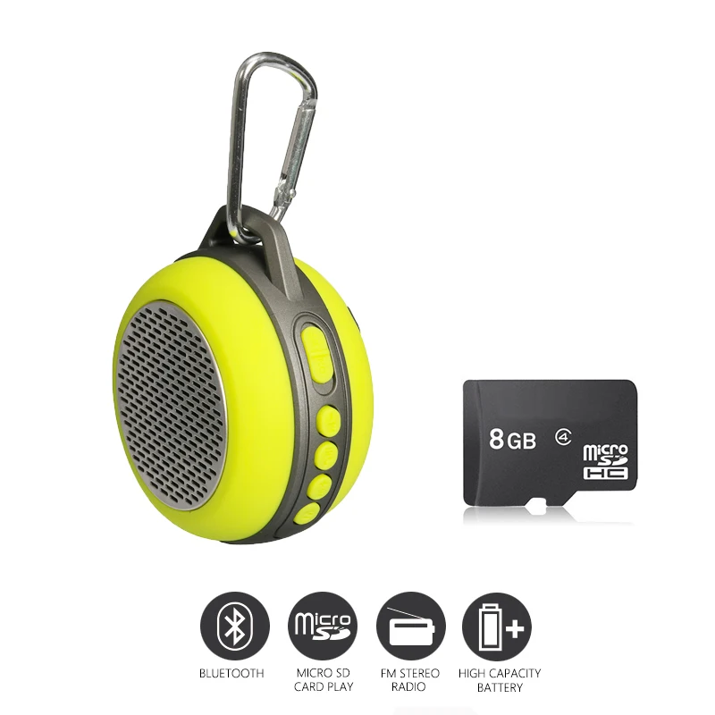 

Economic Set: Original SOMHO S303 + 8 GB Micro SD Card Mini Speaker port til Bluetooth Speaker altavoz portatil outdoor speaker