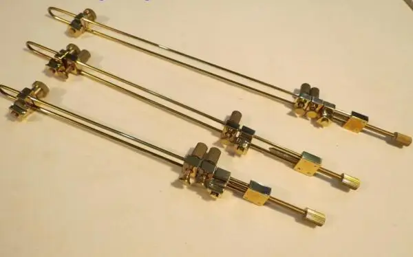 

3pcs Strong Violin Tool,brass repair crack debug clamp,Luthier tool