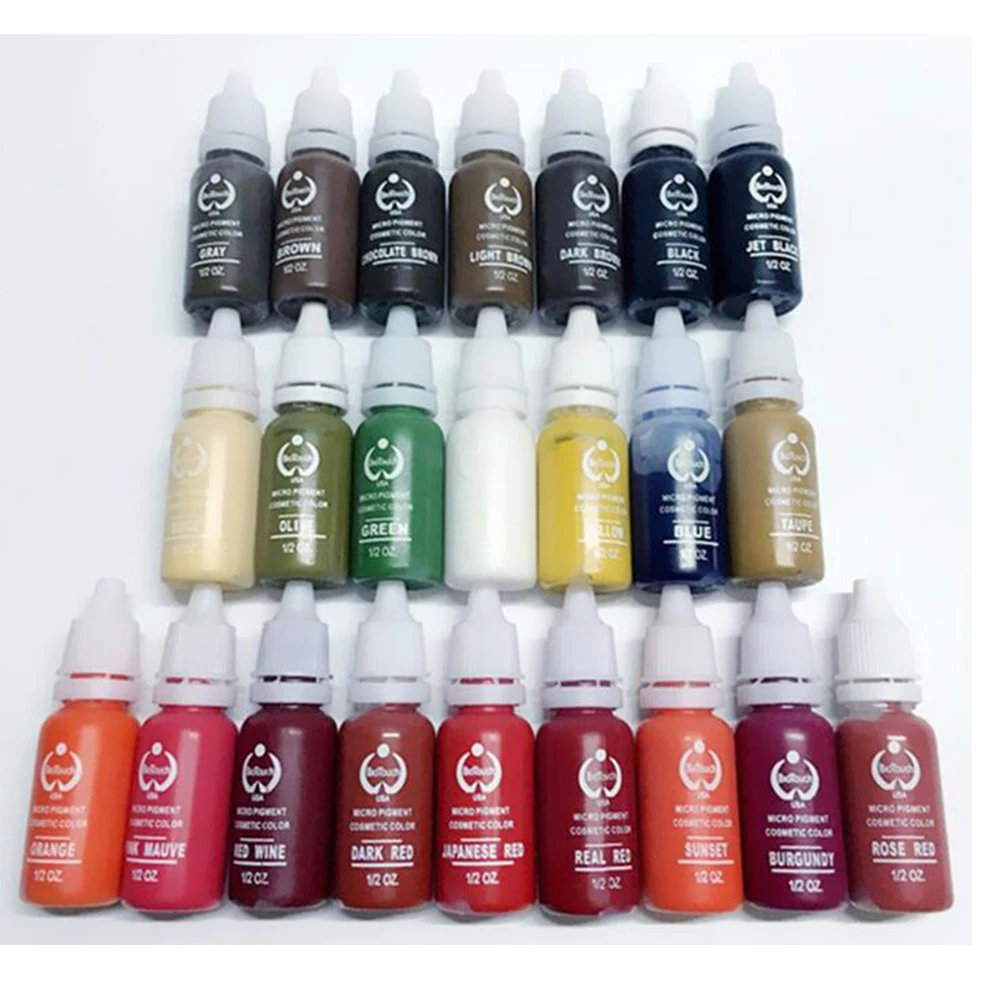 

AURELIFE AUREH-212 Tattoo Ink Makeup Tattoo Ink Pigment 15ml/Bottle For Eyebrow Makeup
