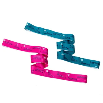 

Body Building Yoga Pilates Stretch Strap Belt Physical Training Resistance Band Elastic Band Gym Fitness Resistance Belt Rope