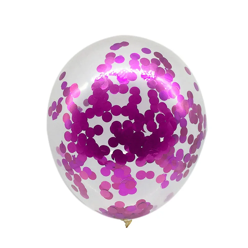 5 шт. 12 дюймов воздушный шар "Конфетти" вечерние свадебные украшения многоцветный уплотненный воздушный шар День рождения поставки воздушный шар игрушки