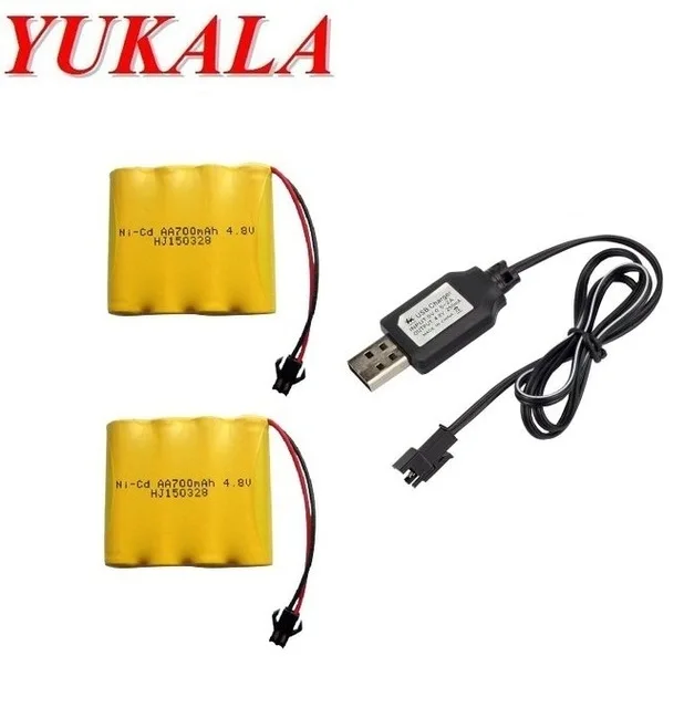

Аккумуляторная батарея 4,8 в 700 мАч Ni-Cd, аккумуляторные электрические игрушки с дистанционным управлением, устройства безопасности, аккумуляторы с зарядными деталями 4,8 в
