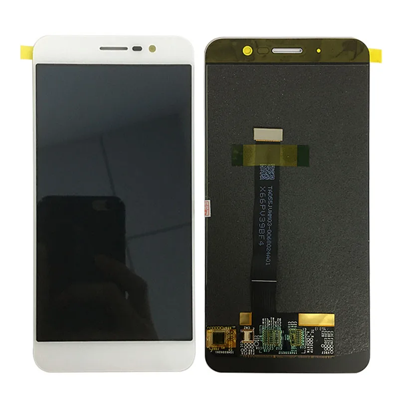 

Tested LCD For ZTE Blade A910 LCD Display White Touch Screen Digitizer Panel Replacement Parts Assembly Sensor Top Quality