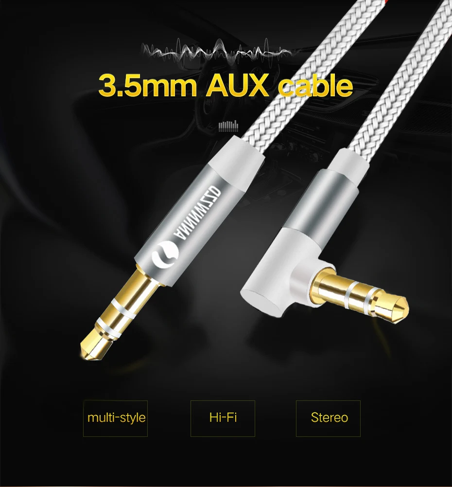 3.5mm Jack AUX Cable 3.5 Male to Male Cable Audio 90 Degree Right Angle Aux Cord for Car Headphone MP3/4 Audio cable 3.5mm Jack AUX Cable 3.5 Male to Male Cable Audio 90 Degree Right Angle Aux Cord for Car Headphone MP3/4 Audio cable