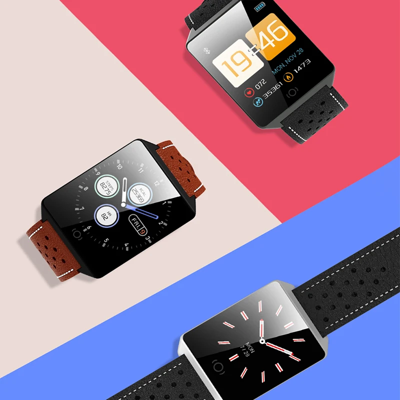 CK19 Smartwatch IP67 Waterproof Wearable Device Bluetooth Pedometer Heart Rate Monitor Color Display Smart Watch For Android/IOS CK19 Smartwatch IP67 Waterproof Wearable Device Bluetooth Pedometer Heart Rate Monitor Color Display Smart Watch For Android/IOS