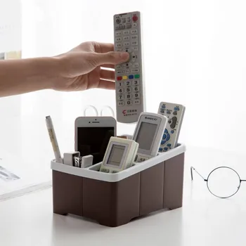 

OTHERHOUSE Japan Desktop Storage Box Remote Control Orgainzer Stand Phone Holder Rack Makeup Organizer Stationery Storage Case